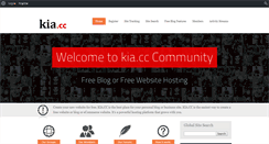Desktop Screenshot of kia.cc