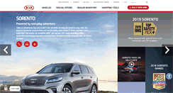 Desktop Screenshot of kia.com